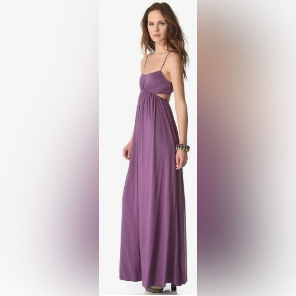 Rachel Pally Faustina Plum Maxi Dress NWT Size S